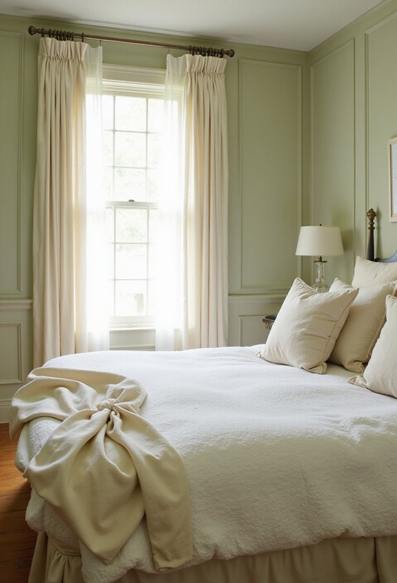 cream accents for softness