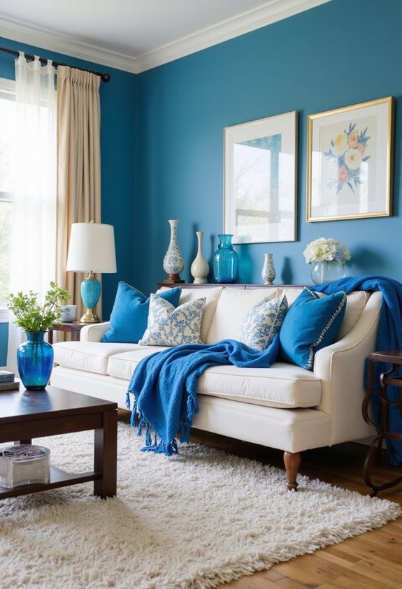 cream accessories balance blue