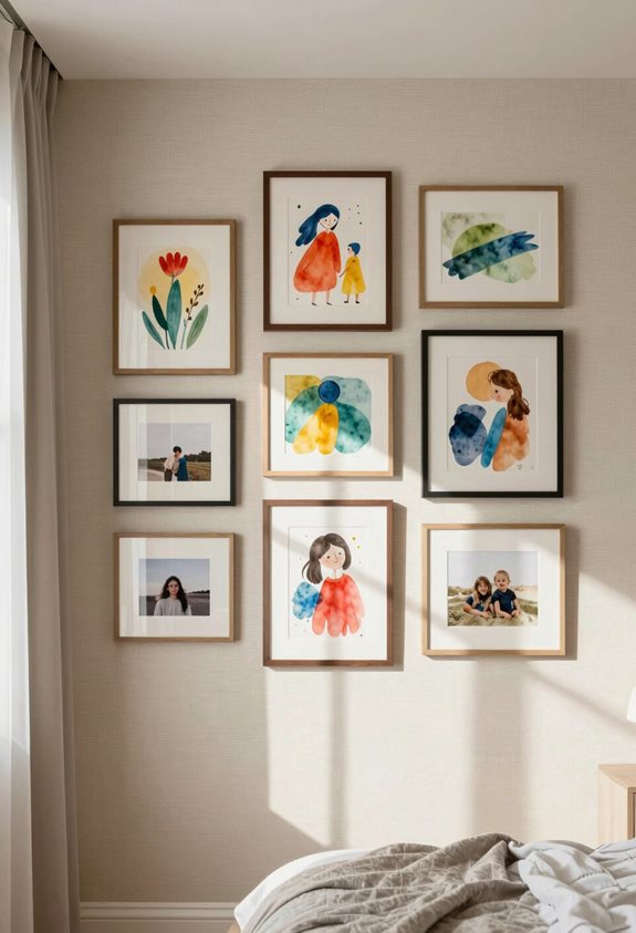 curated gallery wall ideas