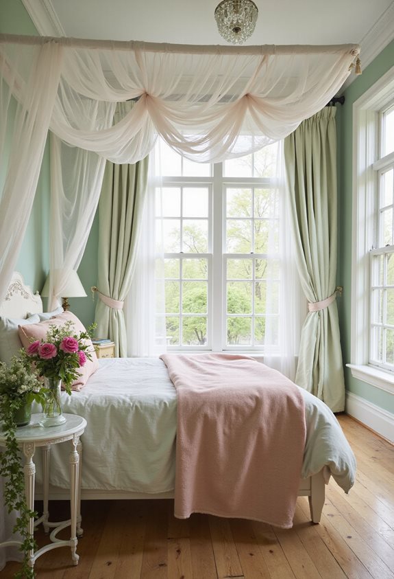 dreamy airy canopy retreat
