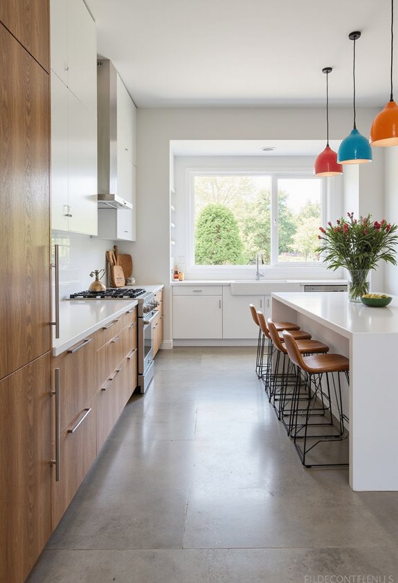 durable stylish kitchen flooring