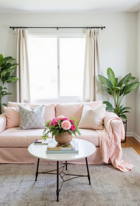 easy spring living room updates
