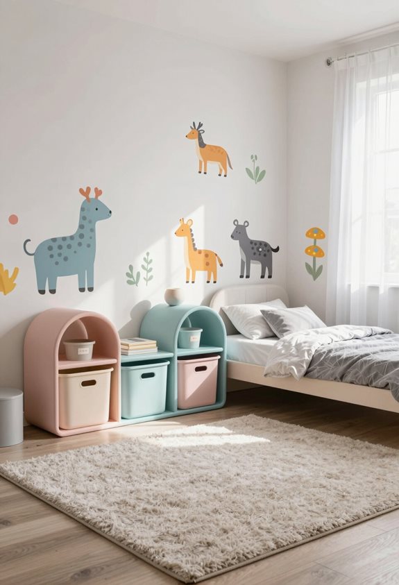 easy to clean children s bedroom
