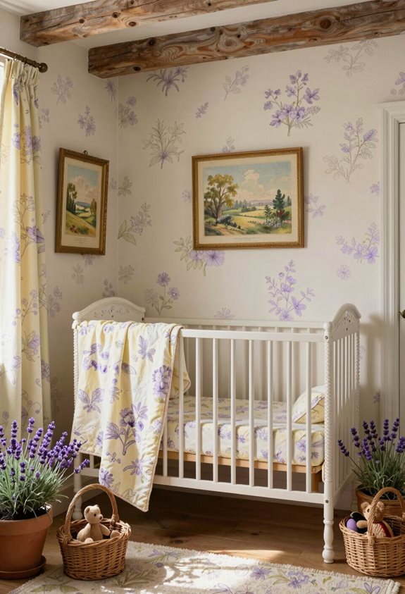 french countryside nursery patterns