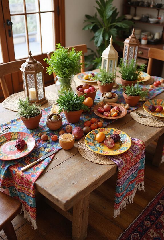 global inspired kitchen decor elements