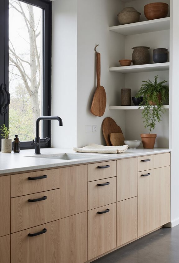 japandi kitchen design elements