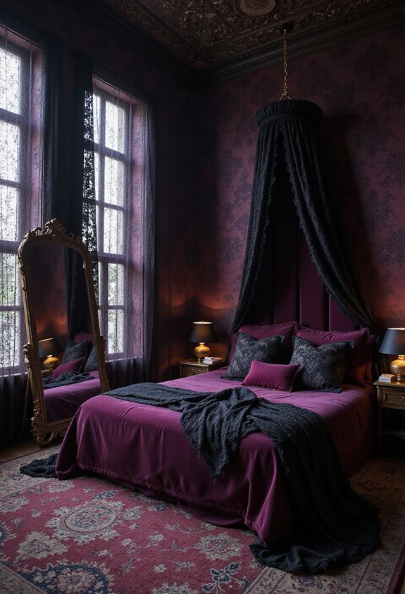 lace accents add elegance