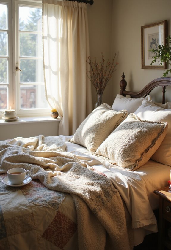 layered quilts for comfort