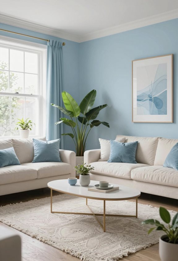 light blue for relaxation