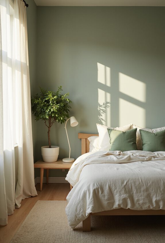 light colors for serenity