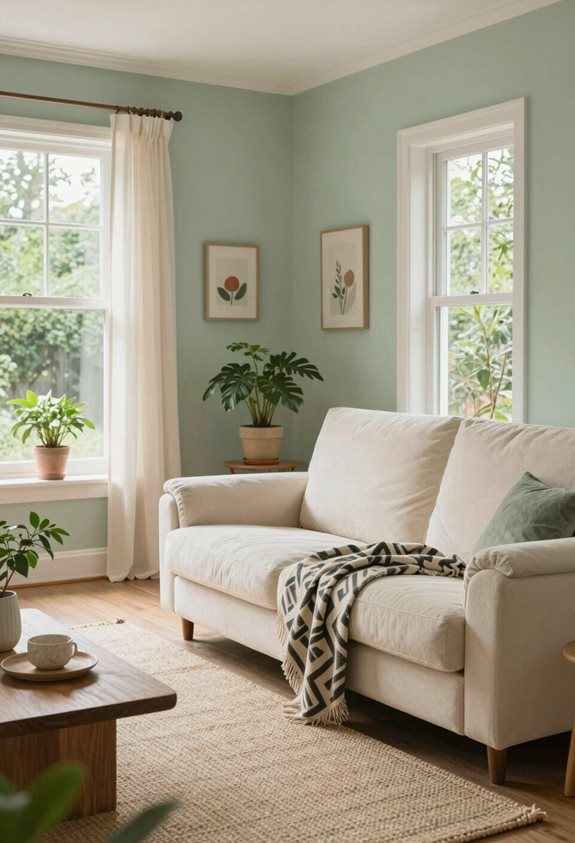 light sage green tranquility