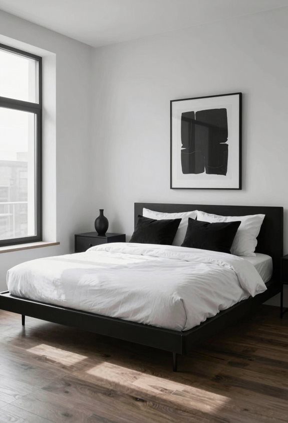 maintain clean black white spaces