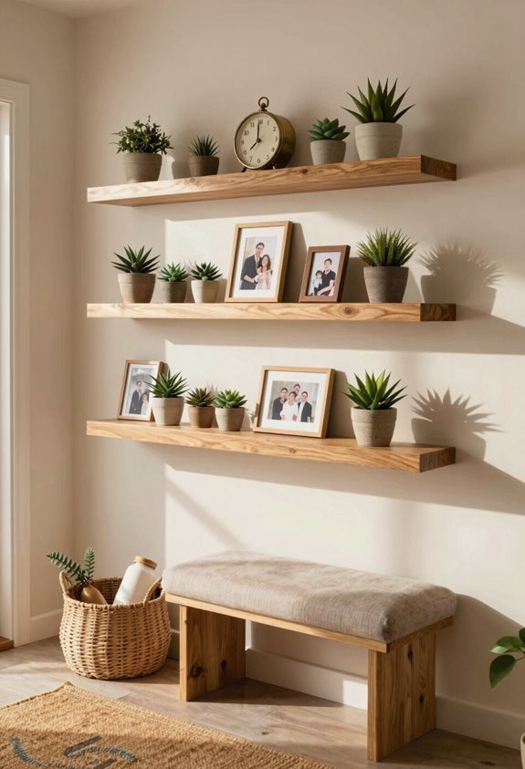 maximize display without clutter