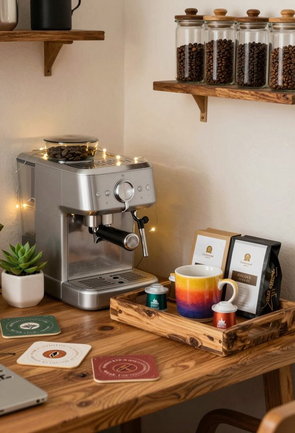 mini coffee station setup