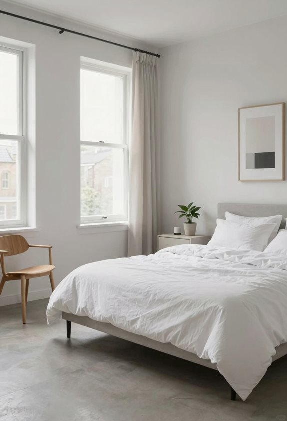 minimalist furniture promotes tranquility