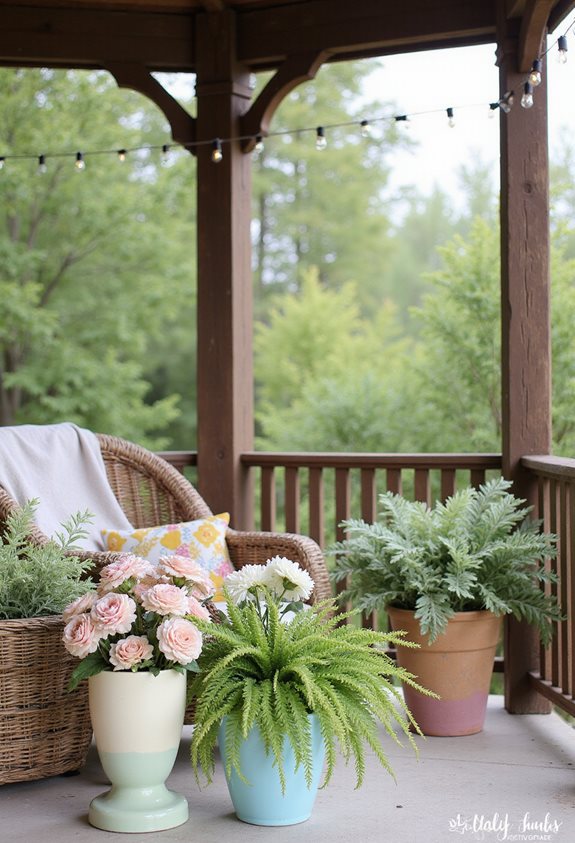 mixed floral display strategy