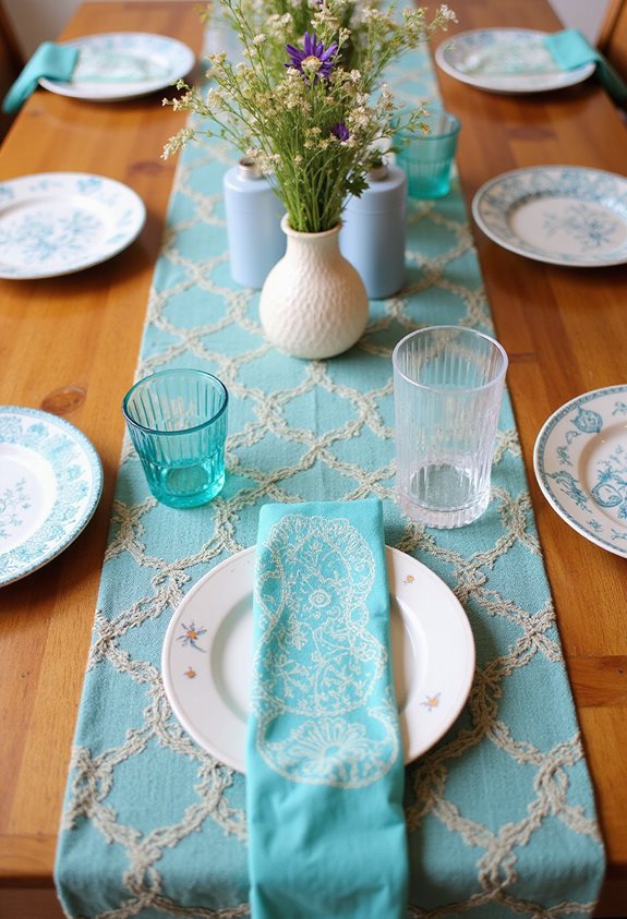 mixing patterns harmoniously together