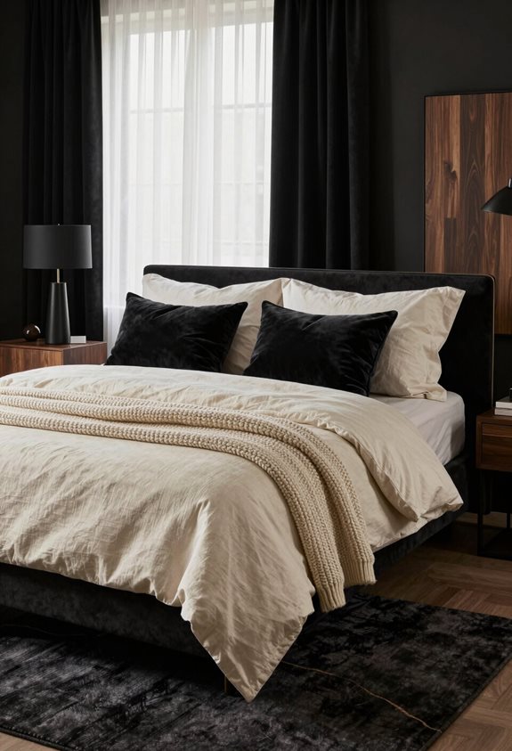 mixing textures for warmth