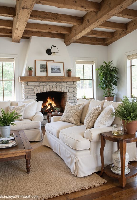 natural fiber farmhouse rugs