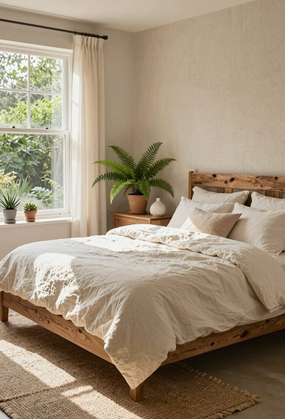 natural materials create warmth