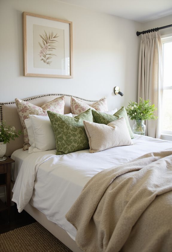 nature inspired decorative pillows