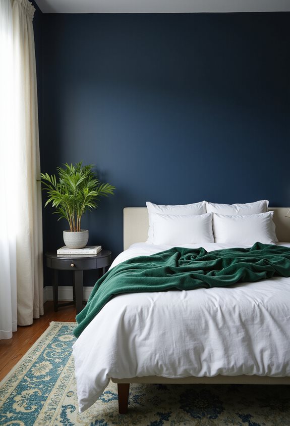 navy blue and green rejuvenation