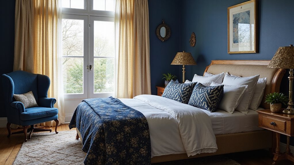 21 Navy Blue Bedroom Ideas
