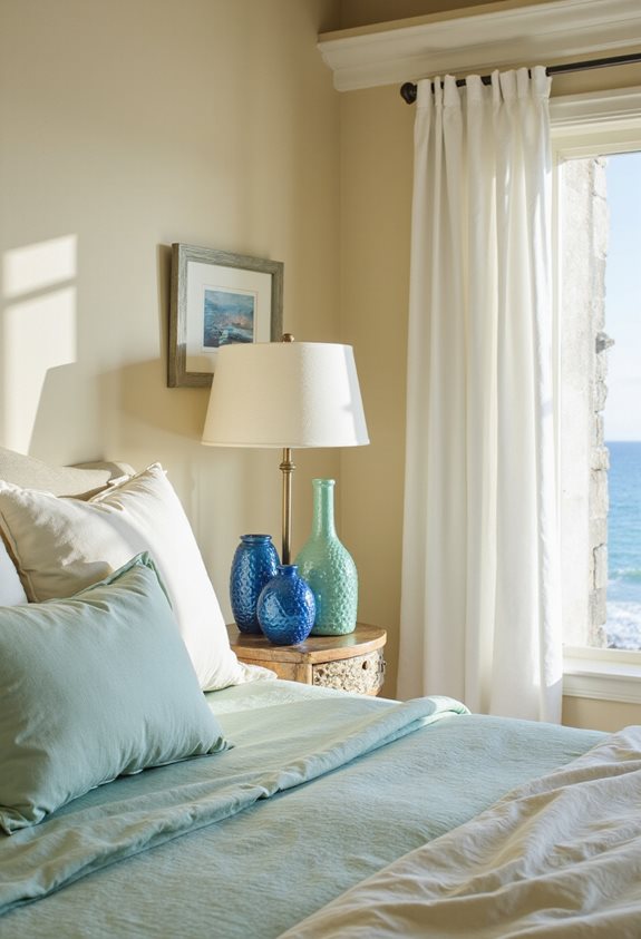 ocean colored decorations uplift