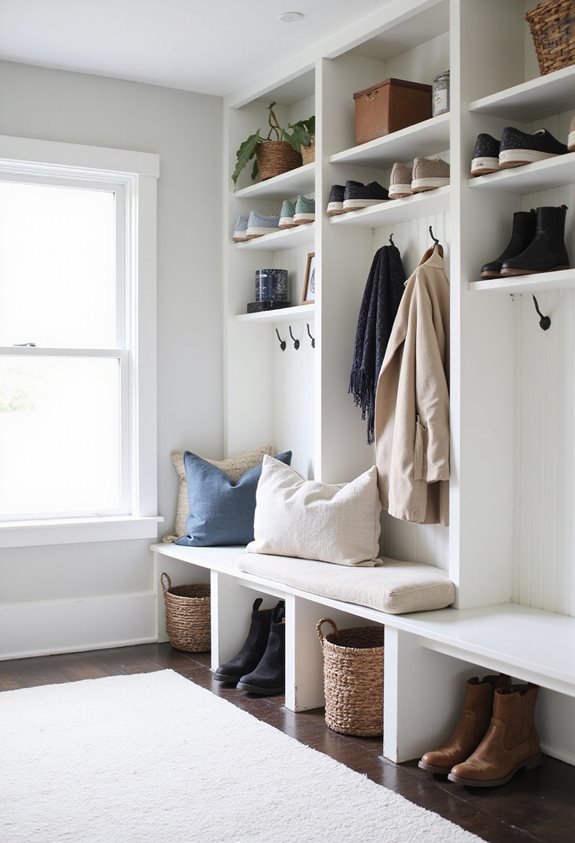 organized shoe storage solution