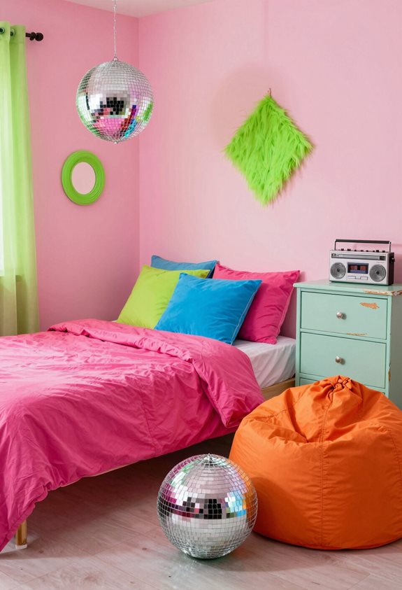 pastel and neon blend