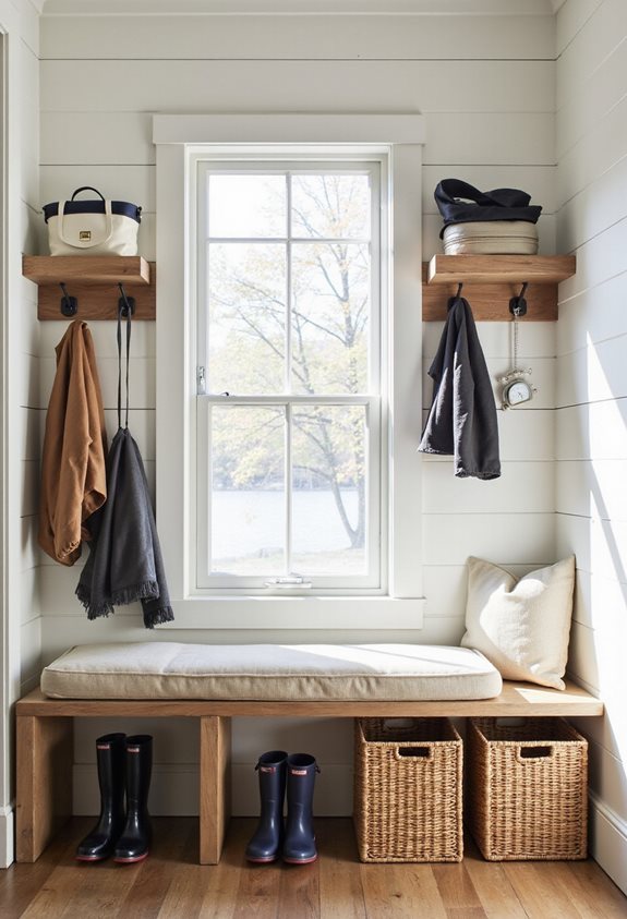 protect floors with boot tray