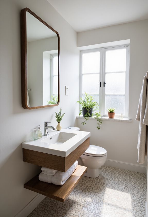 reflect light expand space