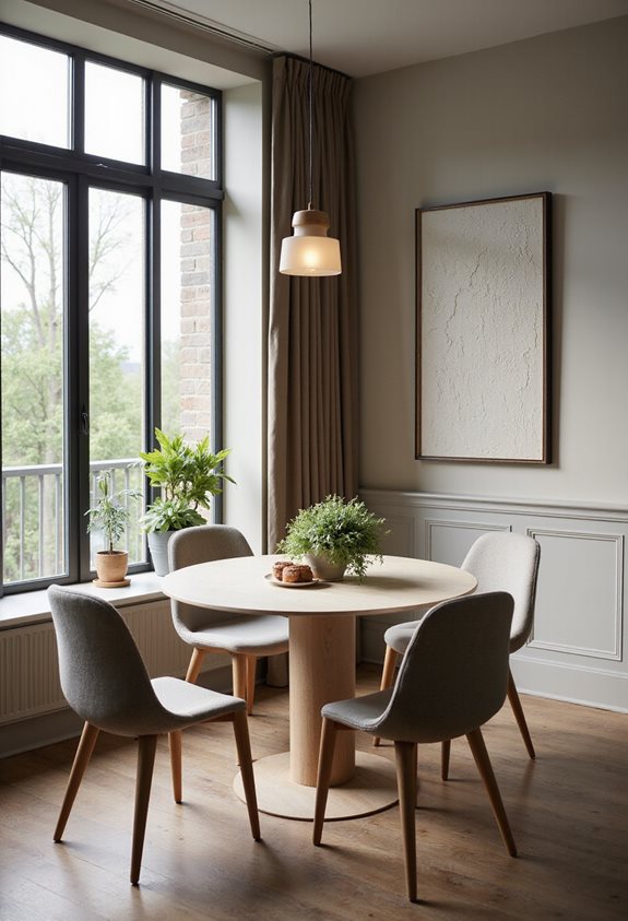 round tables enhance interaction