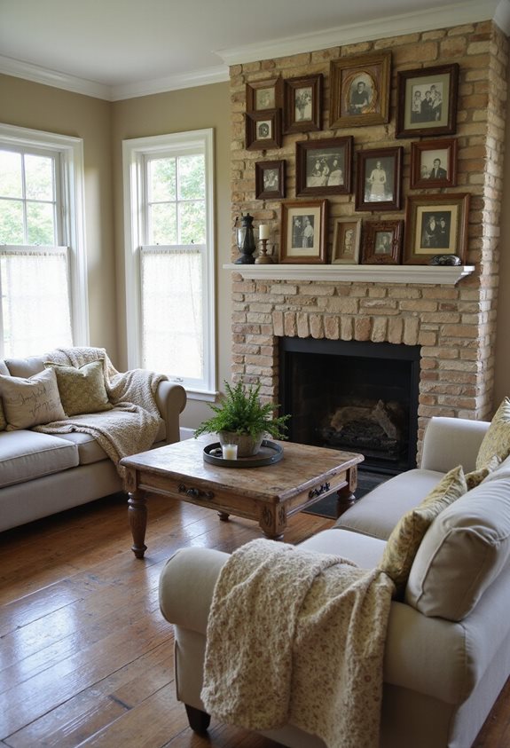 rustic frames enhance family memories