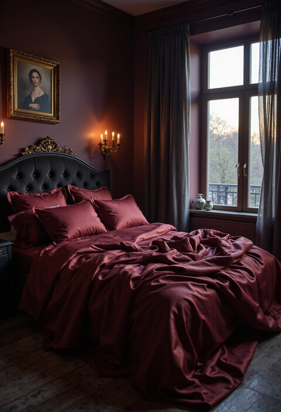 satin and silk elegance