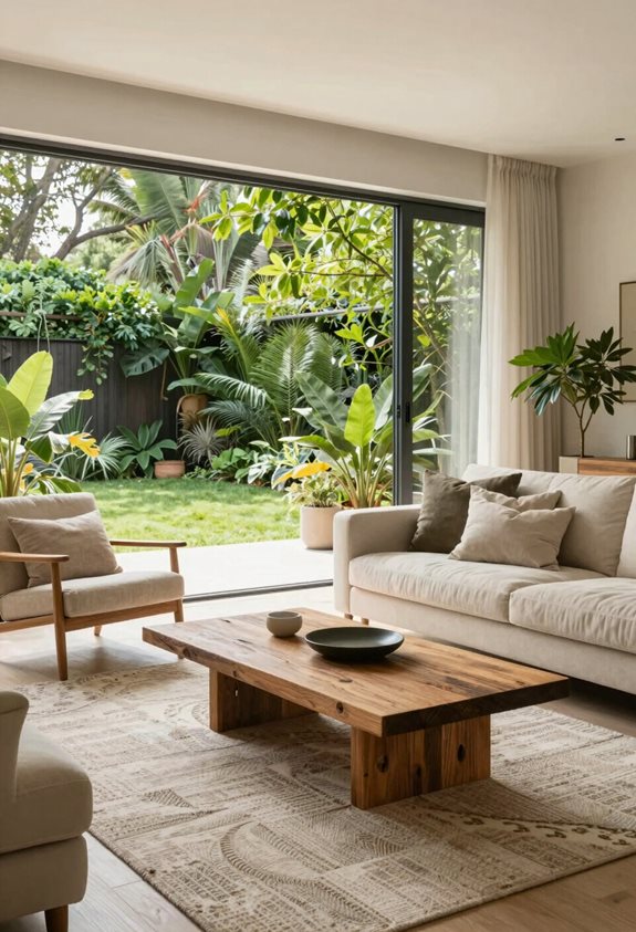 seamless indoor outdoor living