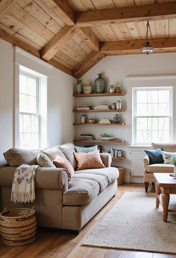 showcase rustic accessories beautifully