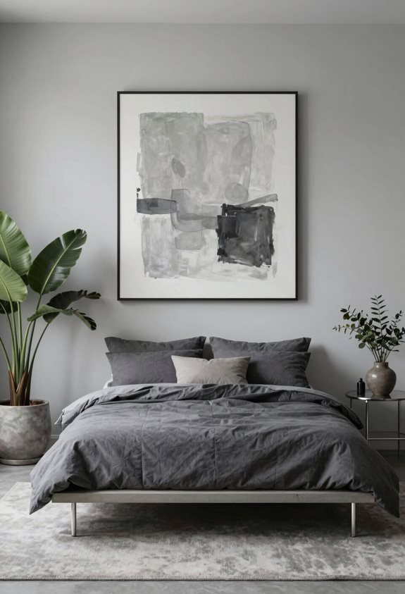 sleek gray minimalist design