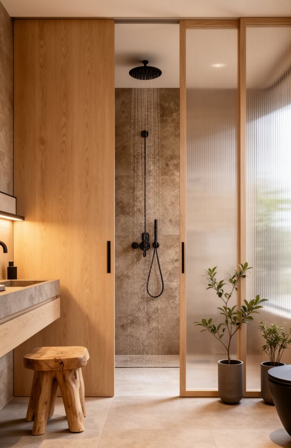 sliding doors enhance functionality