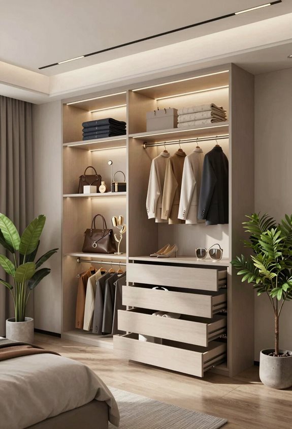 smart closet organization systems