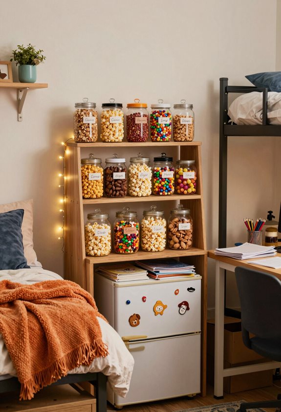 smart dorm snack storage