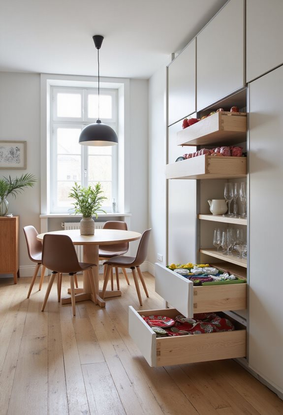 smart storage for dining