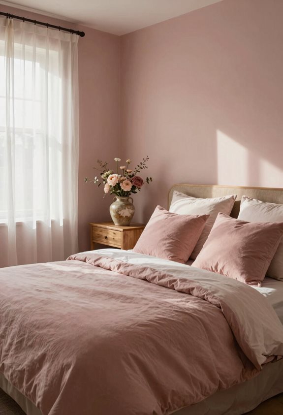 soft cozy welcoming blush