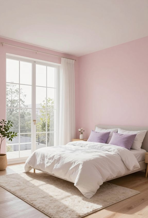 soft pastel bedroom retreat