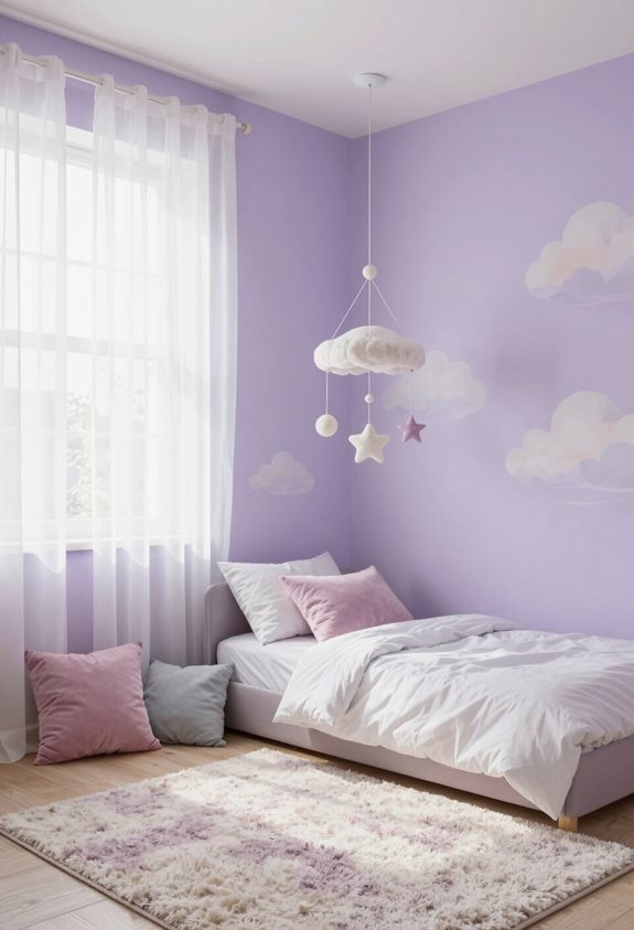 soothing muted wall colors