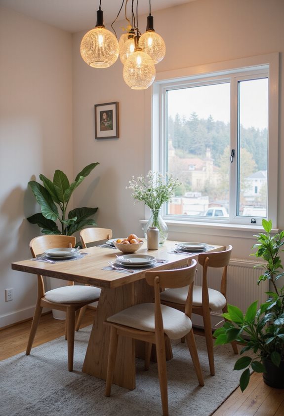 stylish space saving pendant lights