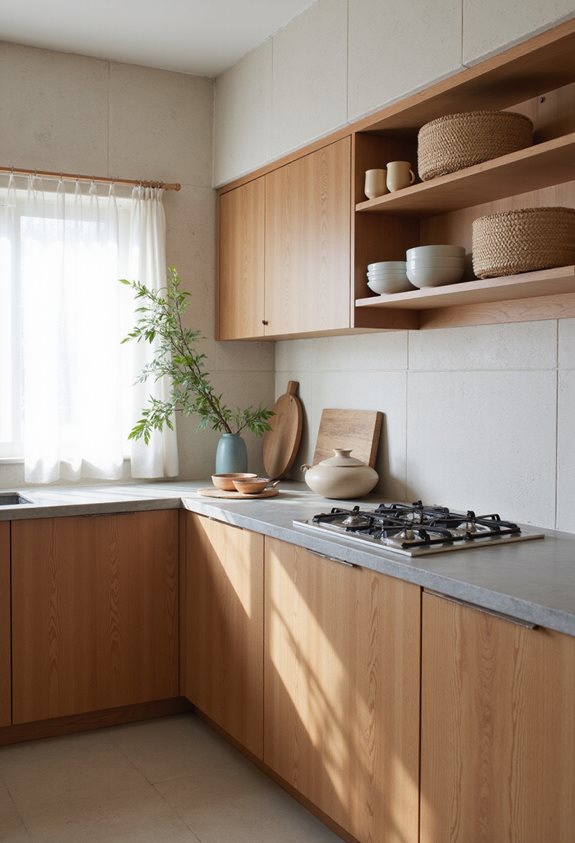 subtle texture enhances simplicity