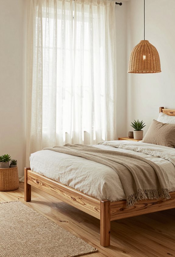 sustainable bedroom design materials
