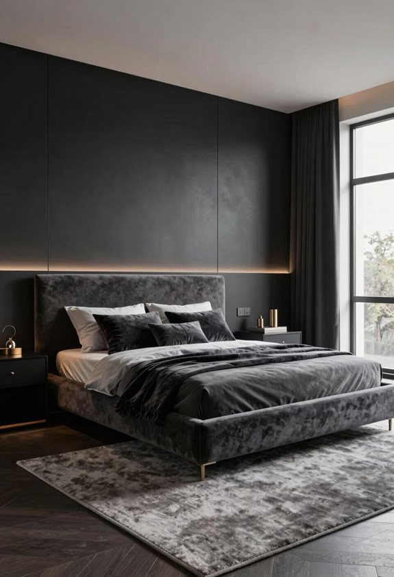 textured contrast in furniture