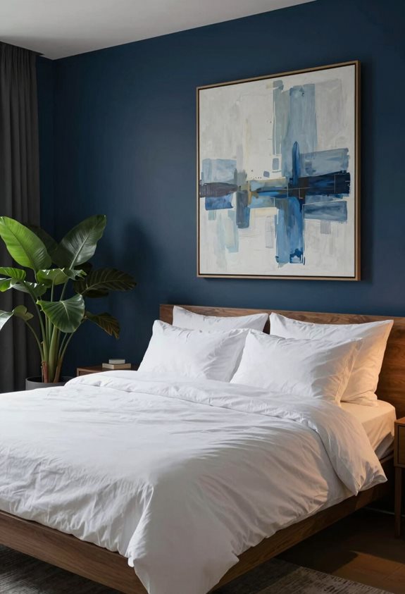 timeless navy and white